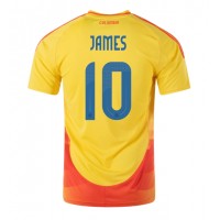 Colombia James Rodriguez #10 Hemmatröja Copa America 2024 Korta ärmar